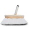 Borstel hard 24 cm wit
