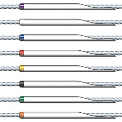 Stagbeschermer 8 mm lengte 1.80 mtr Stagbeschermer 8 mm lengte 1.80 mtr