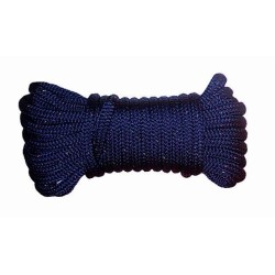 Landvast Deluxe met 40 cm oog 14 mm x 8 m navy Landvast Deluxe met 40 cm oog 14 mm x 8 m navy