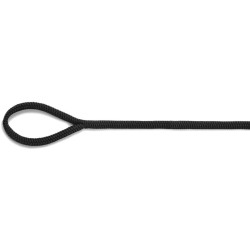 Fenderlijn Deluxe met 10 cm oog 8 mm x 2 m zwart (2) Fenderlijn Deluxe met 10 cm oog 8 mm x 2 m zwart (2)