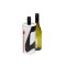 Zeildoek wijnkoeler voor 1 fles zwart