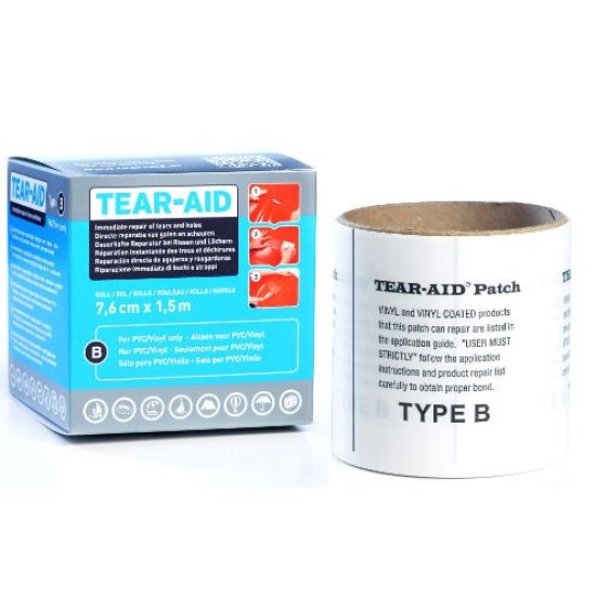 Tear-Aid rol Type B 7.6 x 150 cm Tear-Aid rol Type B 7.6 x 150 cm