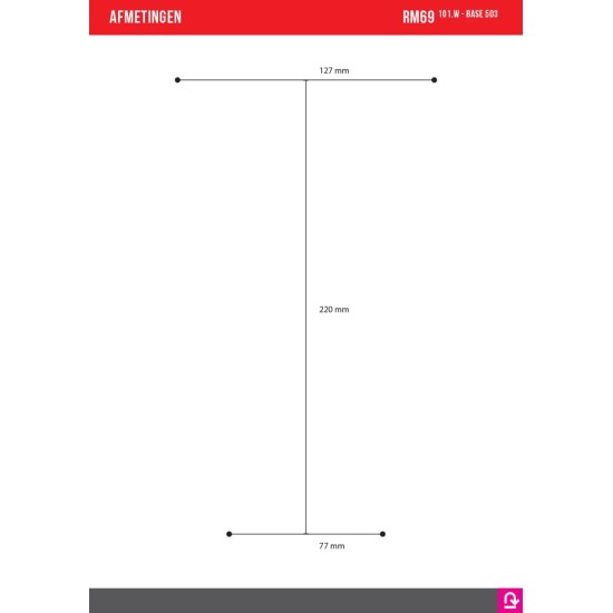 Onderstuk (basis) voor toilet