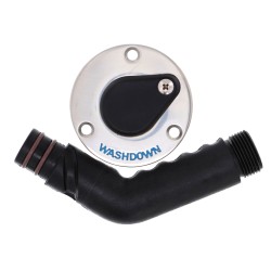 Jabsco waterstopcontact RVS 3-4  bsp - 135Â°