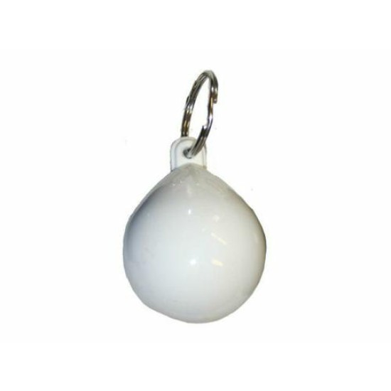 Sleutelhanger boei wit