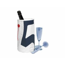 Zeildoek wijnkoeler voor 1 fles navy Zeildoek wijnkoeler voor 1 fles navy